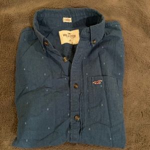 Hollister young men’s short sleeve shirt size XS